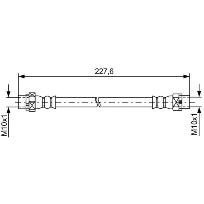 Remleiding BOSCH 1 987 481 582