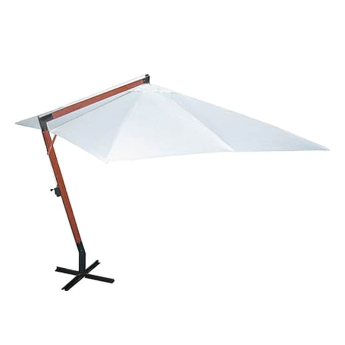 vidaXL - Parasol - 300x400 - cm - wit