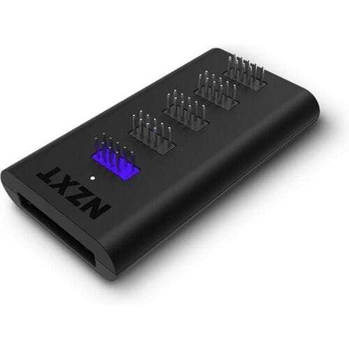 NZXT Internal USB hub (Gen 3) USB hub - 4 - USB 2.0 - Zwart