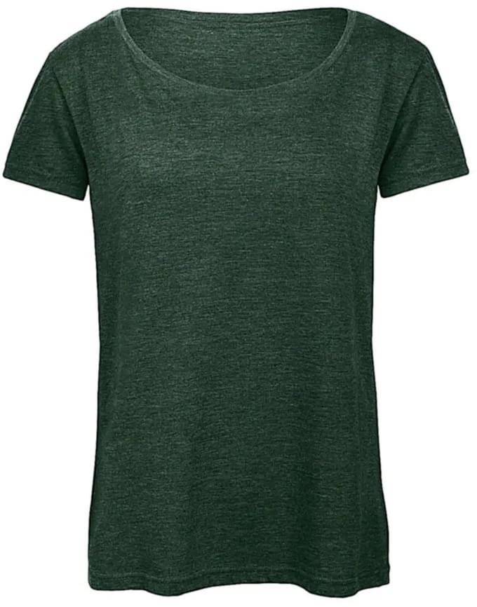 T-shirt dames B&C Triblend