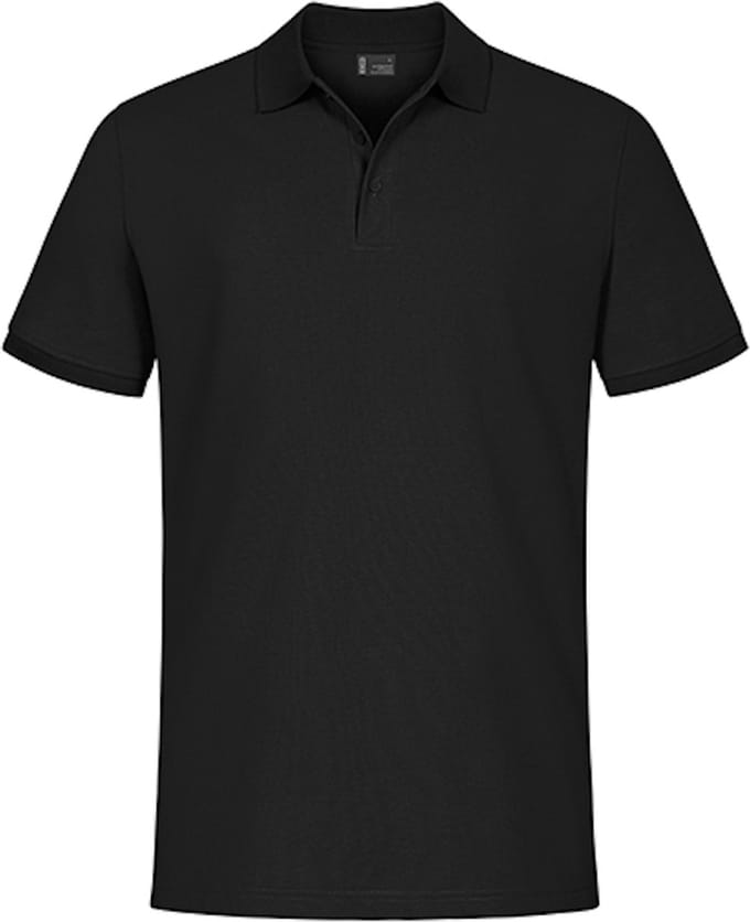 Herenpolo 'Promodoro' met korte mouwen Graphite - 5XL