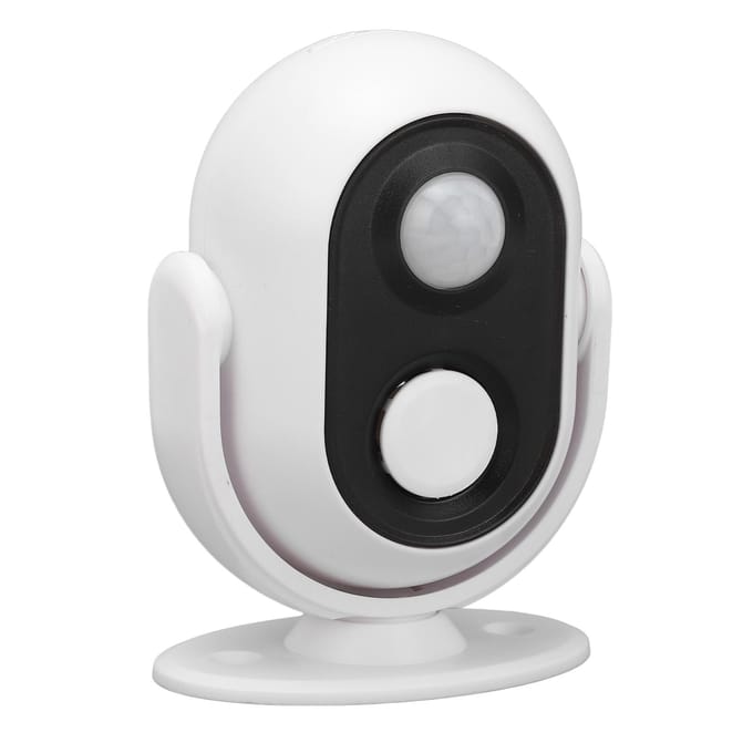 Welkom Sensor Deurbel 2 tot 7m Bereik Compact Eenvoudige Installatie Zakelijke Winkel Ingang Bewegingssensor black