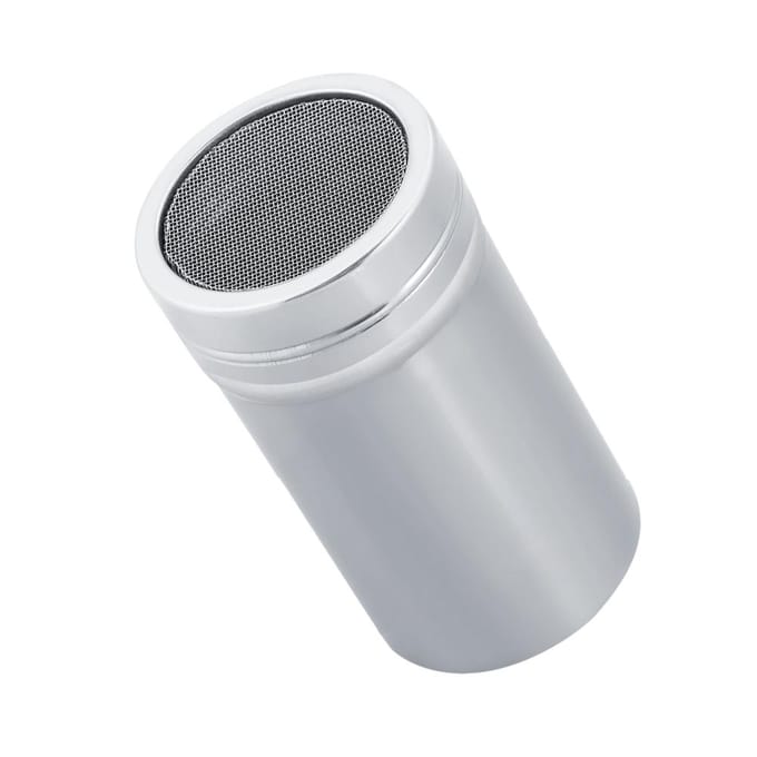 Pot à épices durable en acier inoxydable, bouteille de café, ustensile de cuisine(L) Large gray