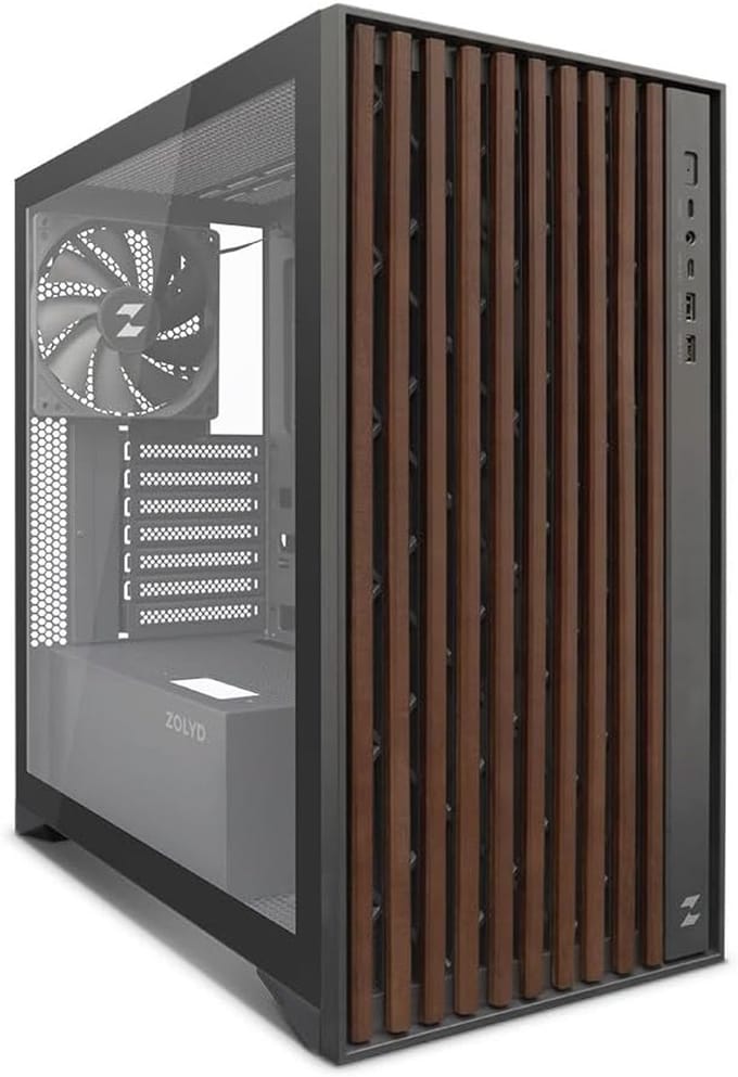 Computerbehuizing ATX - PC Kast Mid Tower - Gaming PC Bouwen - Gehard Glas Paneel - Mid Tower - Zwart
