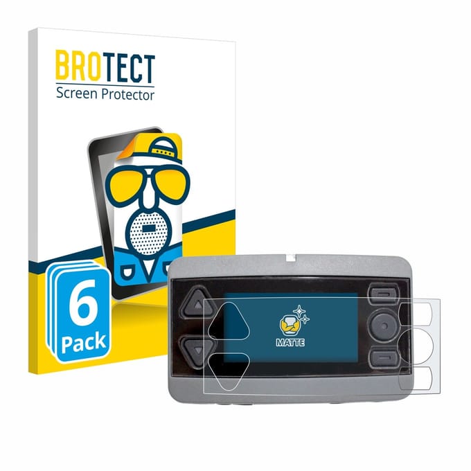 BROTECT - Screenprotector voor Airbus P8GR - Folie Beschermfolie matte 6 Stuks