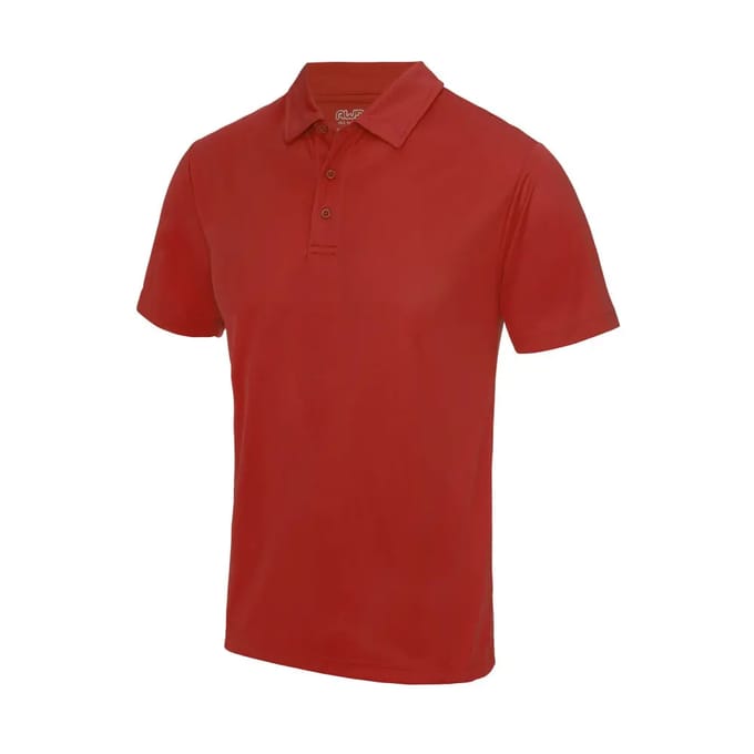 Just Cool - Cool Polo - Fire Red maat S
