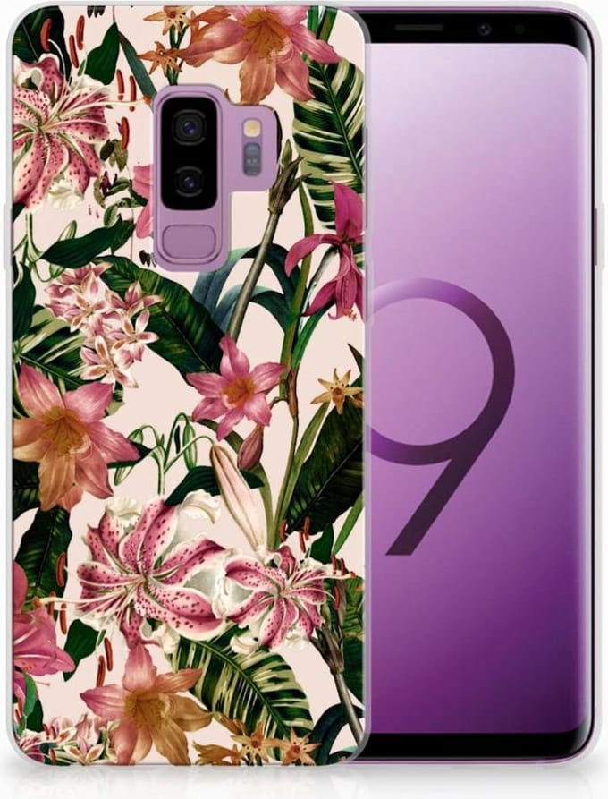 Samsung Galaxy S9 Plus TPU Case Flowers