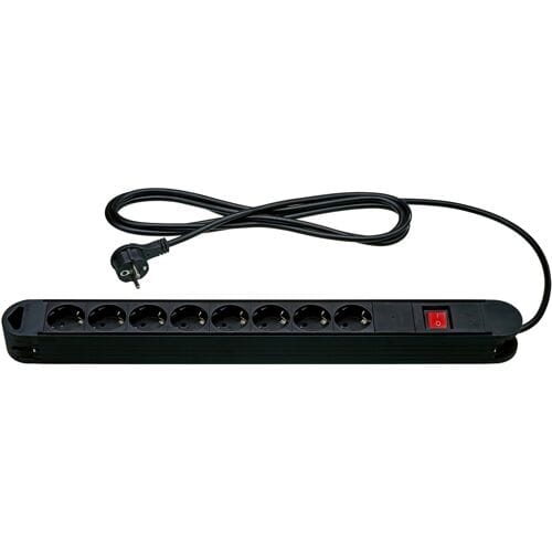 TRONIC Stekkerdoos (Zwart)