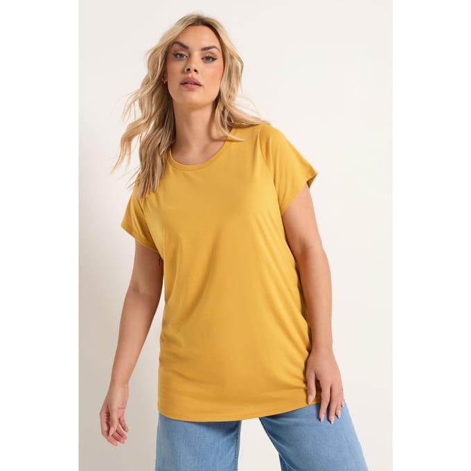 Yours Geel Core Basic Tshirt Size 44