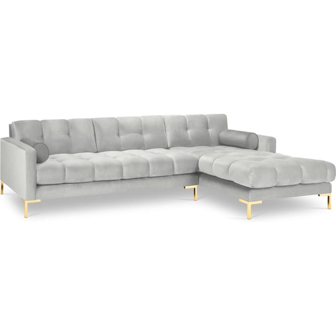 Hoekbank Bali rechts velvet | Cosmopolitan Design
