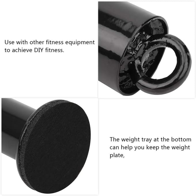 Halter Gewicht Plaat Loader Pin voor Krachttraining en Greepsterkte