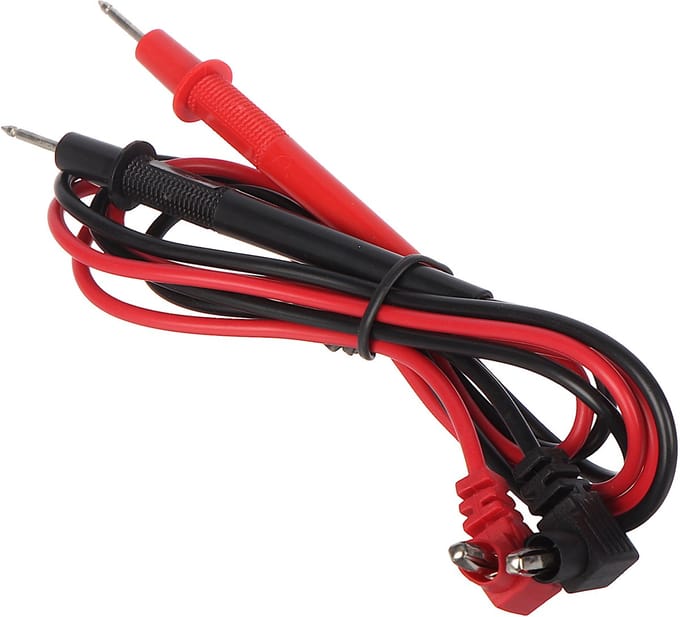 Universele Multimeter Kabels - MIE-0100 - 80cm - Rood + Zwart