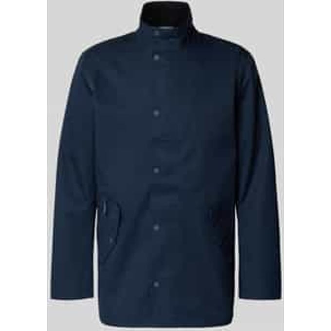 regular fit parka met katoen-aandeel