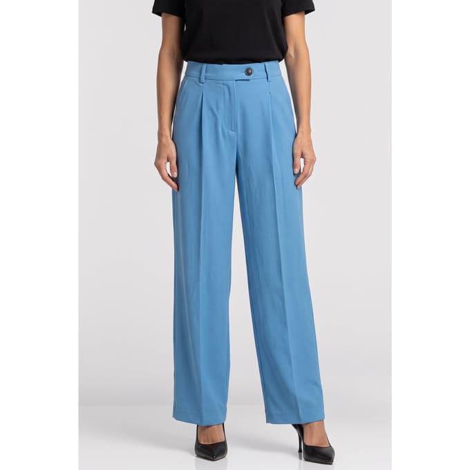 ARKET Eija Hopsack Trousers Blue Größe: 36 | Stoffhosen Outlet | Damen | Blau