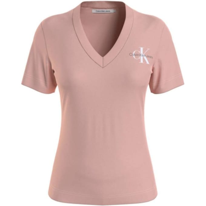 Calvin Klein dames T-shirt met normale pasvorm