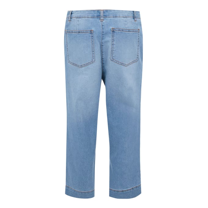 Regatta Dames/Dames Bayletta Capri Broek (Lichtblauw True Denim)