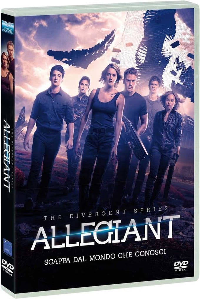 Eagle Pictures The Divergent Series: Allegiant DVD Engels, Italiaans
