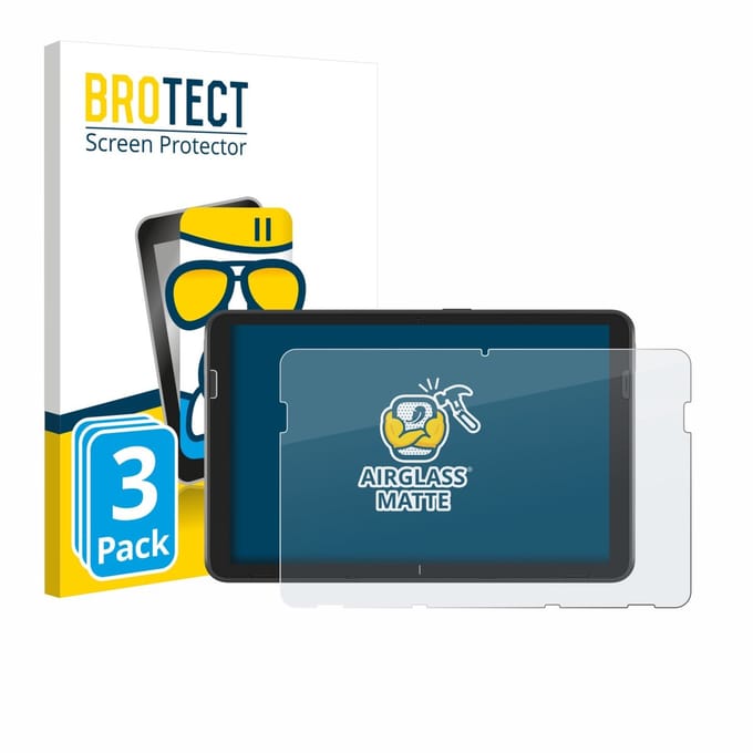 BROTECT - Screenprotector voor Zebra ET401 10.1" - Folie Beschermfolie Beschermglas matte 3 Stuks