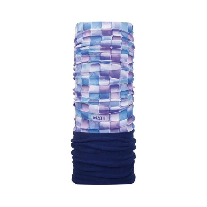 Tour de cou in microfibre polartec MATT Pool Blau