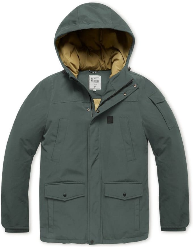 Vintage Industries Gavyn Parka grey M
