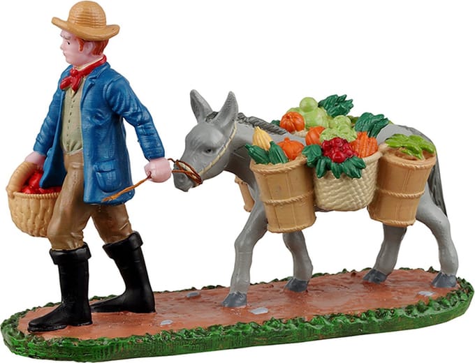 Lemax - Off To Market - Kersthuisjes & Kerstdorpen