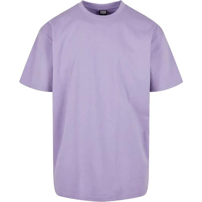 Urban Classics - Heavy Oversized Heren T-shirt - 5XL - Paars