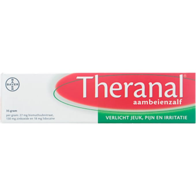 Theranal Aambeienzalf - Plaatselijk verdovend - 1 x 35g