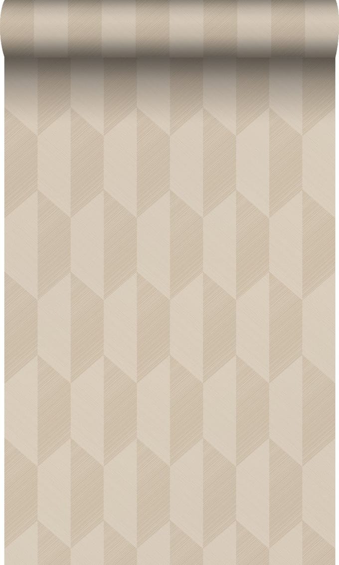 Origin Wallcoverings behang 3D-motief beige - 50 x 900 cm - 348030