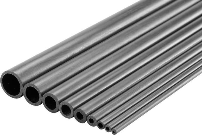 Carbon Buis (Ø x l) 5 mm x 1000 mm Binnendiameter: 3 mm 1 stuk(s)