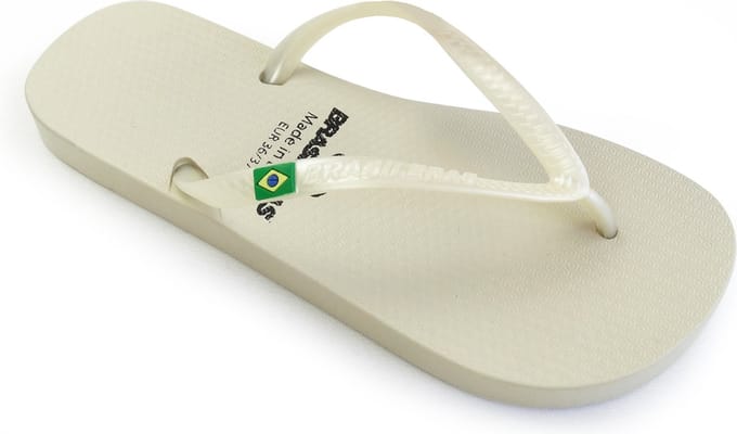Brasileras Slippers dames- Zilver- 34/35