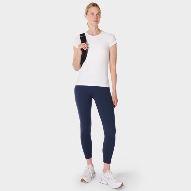 Sweaty Betty Power Gym Leggings BLAUW - Maat M