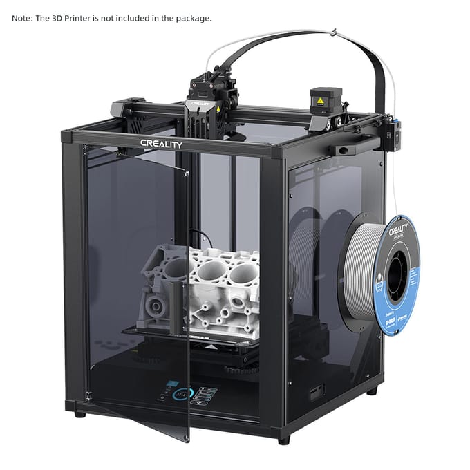 Creality Ender-5 S1 Acryl Behuizingsdoos voor Constante Temperatuur/Geluidsreductie/Stofdicht en Snel black