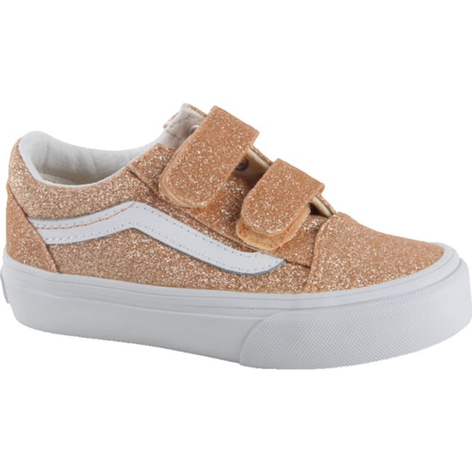 Lage Sneakers Vans Old Skool V GLITTER Apricot Glow