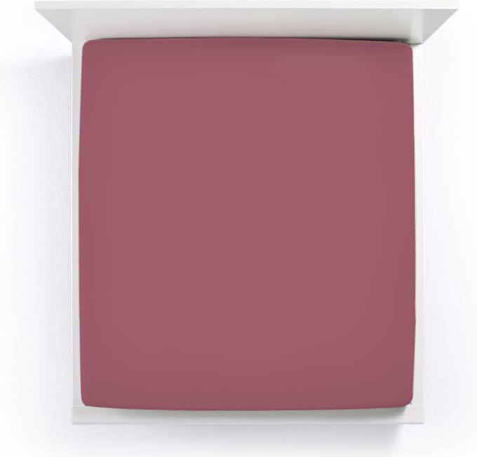 Bella gracia hoeslaken 140/200 vintage roze
