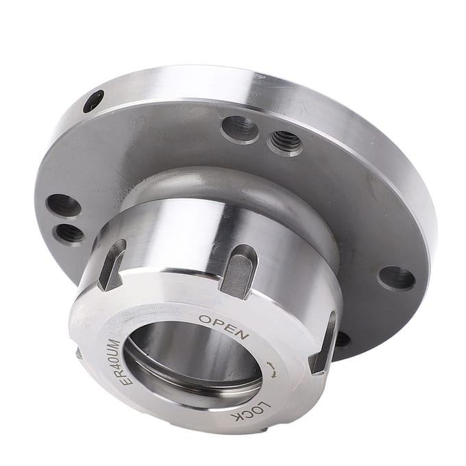 ER40 Spantanghouder 100mm Diameter Koolstofstaal Opspanklemhouder voor Draaibank CNC Freesmachine