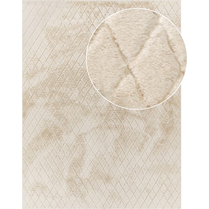 Vachtkleed Arnia crème 80x150 cm