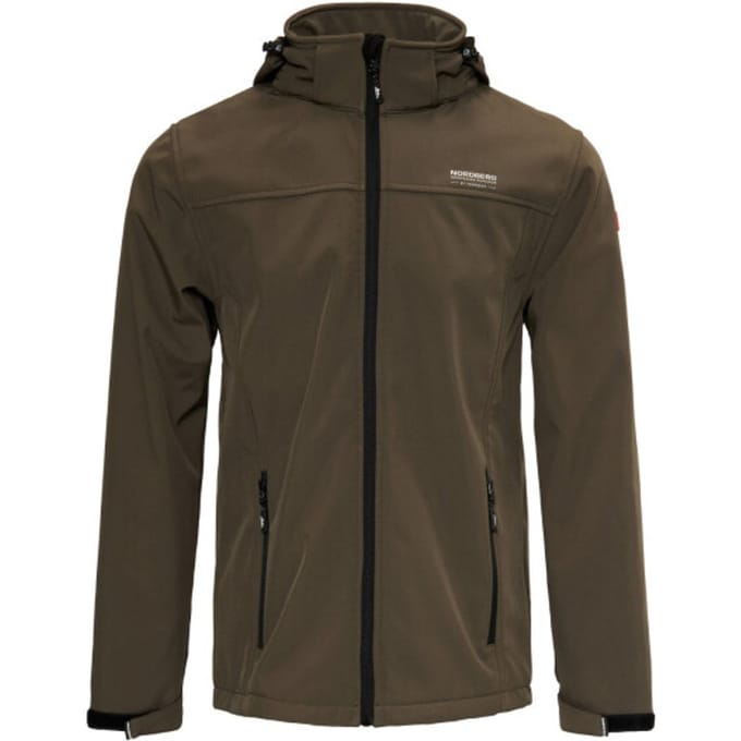 Nordberg Eldgrim - Softshell Outdoor Zomerjas Heren - Army - Maat M