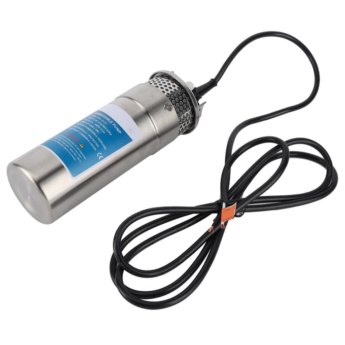 12V 120W Zonne-onderwaterpomp 12. 0 l/min, 3,2 g/min debiet, 70 meter opvoerhoogte voor irrigatie van vee op de boerderij