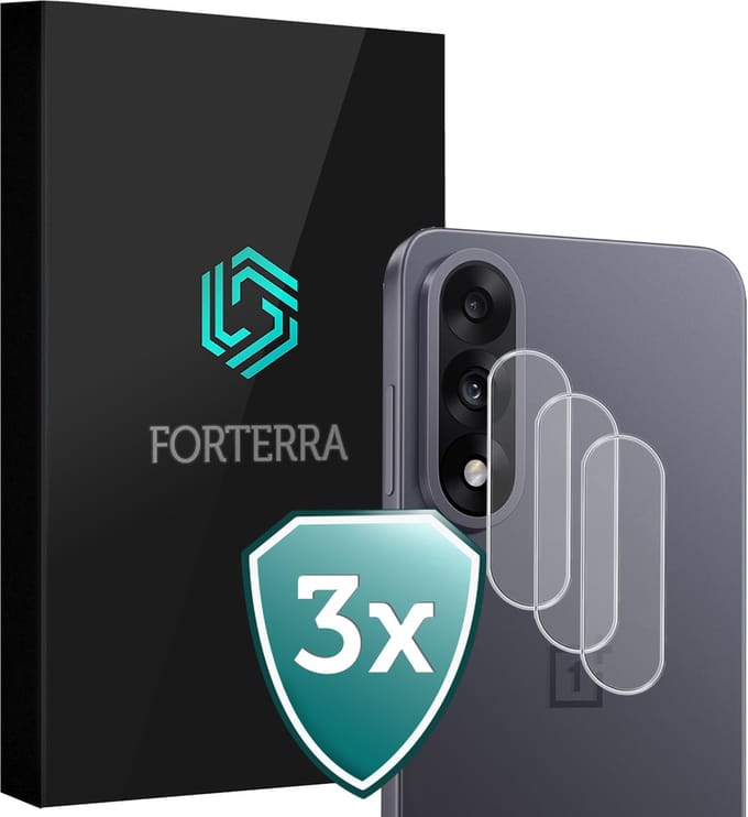 Camera Lens Protector 3 Stuks - Geschikt voor OnePlus Nord 5 - Camera Screenprotector Beschermglas - Gehard Glas - Tempered Glass - Screen Protector