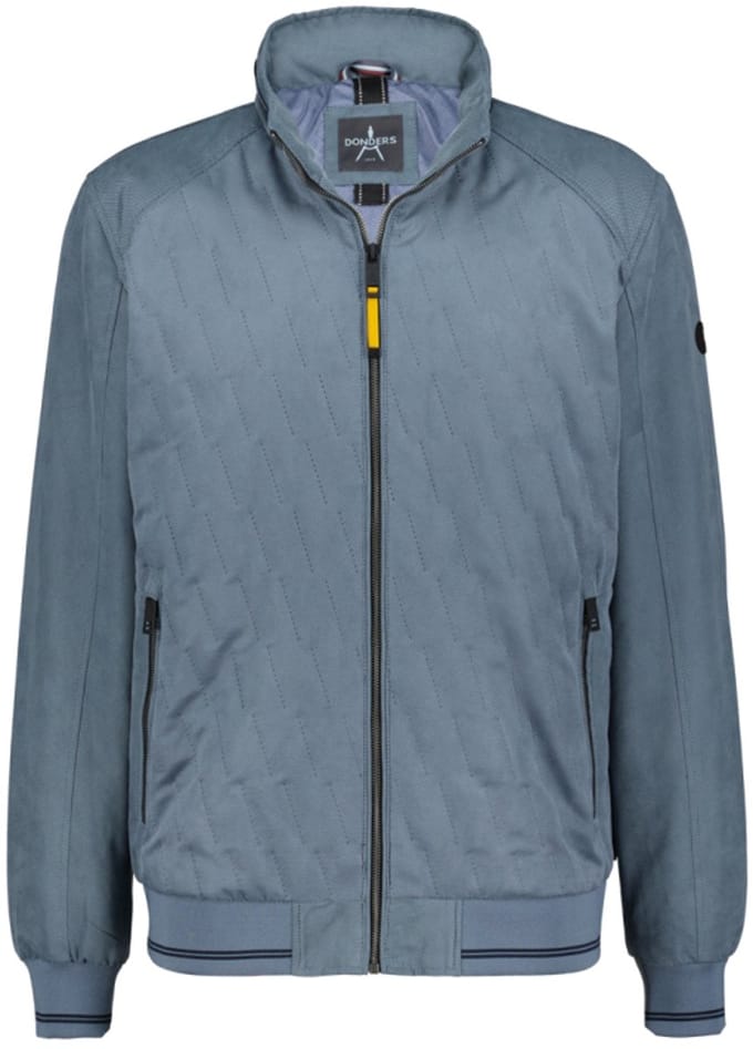 Donders 1860 - Zomerjas - Heren - 4XL - Blauw - Polyester - 22020