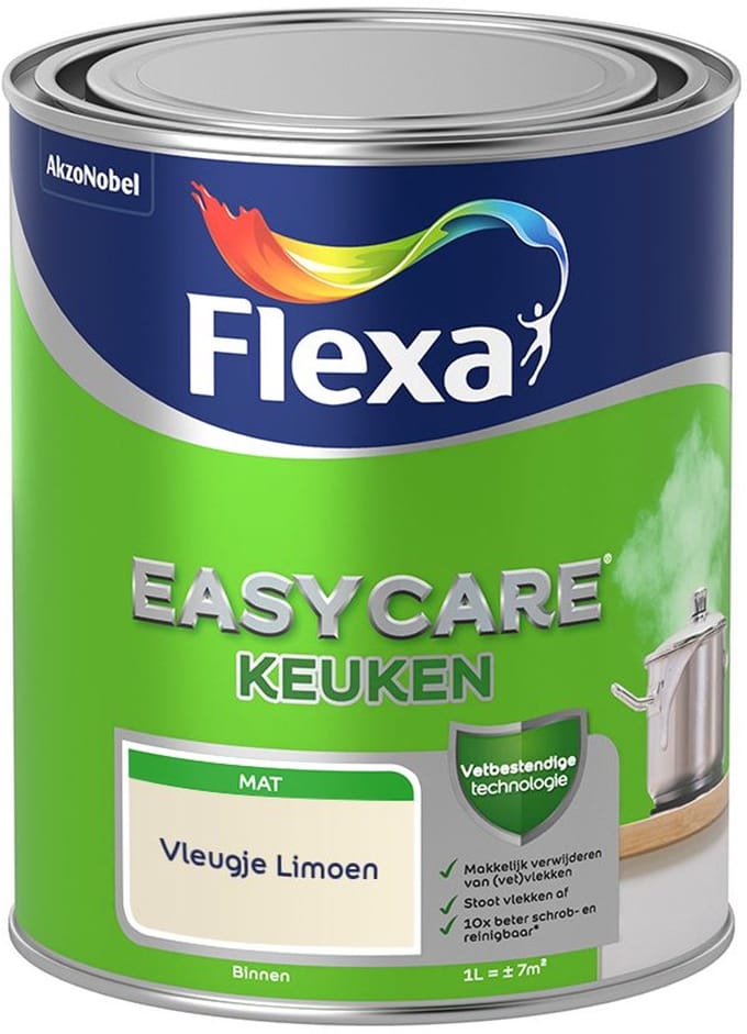 Flexa - Easycare Keuken - Vleugje Limoen - Mengverf - 1 L