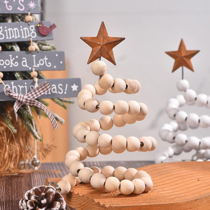 Nordische creatieve ins Kerstdecoratie ornamenten Kerstversieringen Houten Kerstmis desktop ornamenten