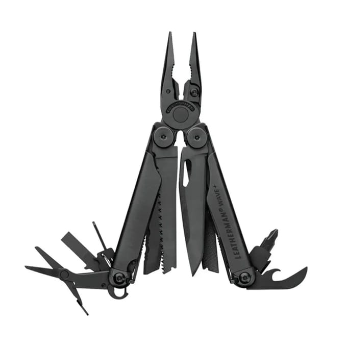 Leatherman - 2H Wave+ Multi-Tool - 18-in-1 met Vergrendelbare Messen en Tangen - Zwart
