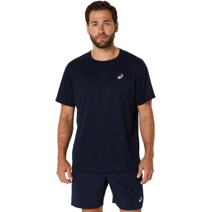 Asics Core marine t-shirt korte mouw