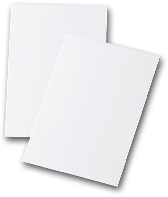 GPV visitekaartjeshouder wit, 82 x 128 mm, inclusief 100 visitekaartjes