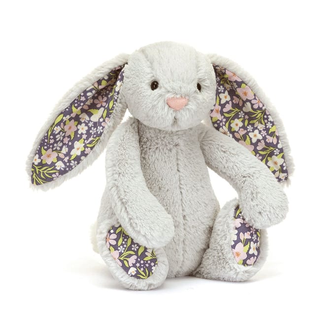 Jellycat knuffel blossom bunny silver bloom small