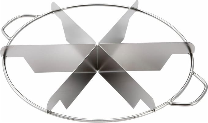 Winco SCU-6 6 plakjes taartsnijder, 10-inch