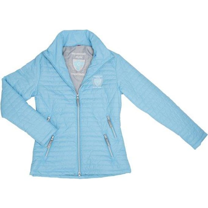 Covalliero Gestikte jas Linda - Maat S - Iceblue