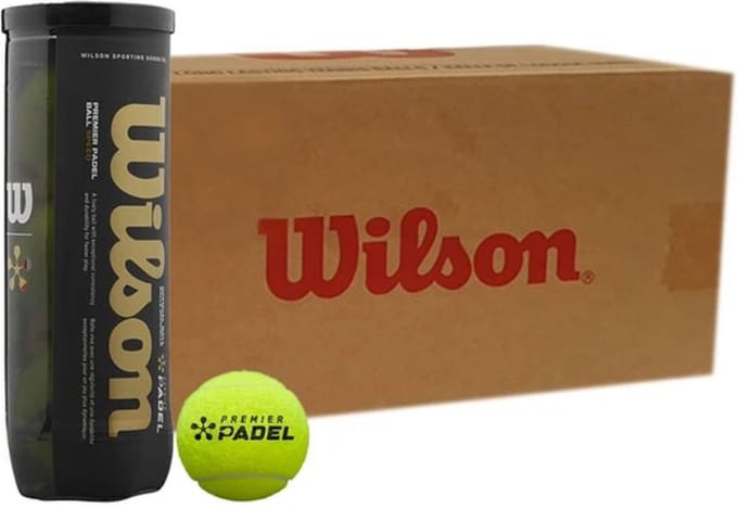 Wilson Padelballen Premier Padel Speed Doos 24 x 3 Ballen