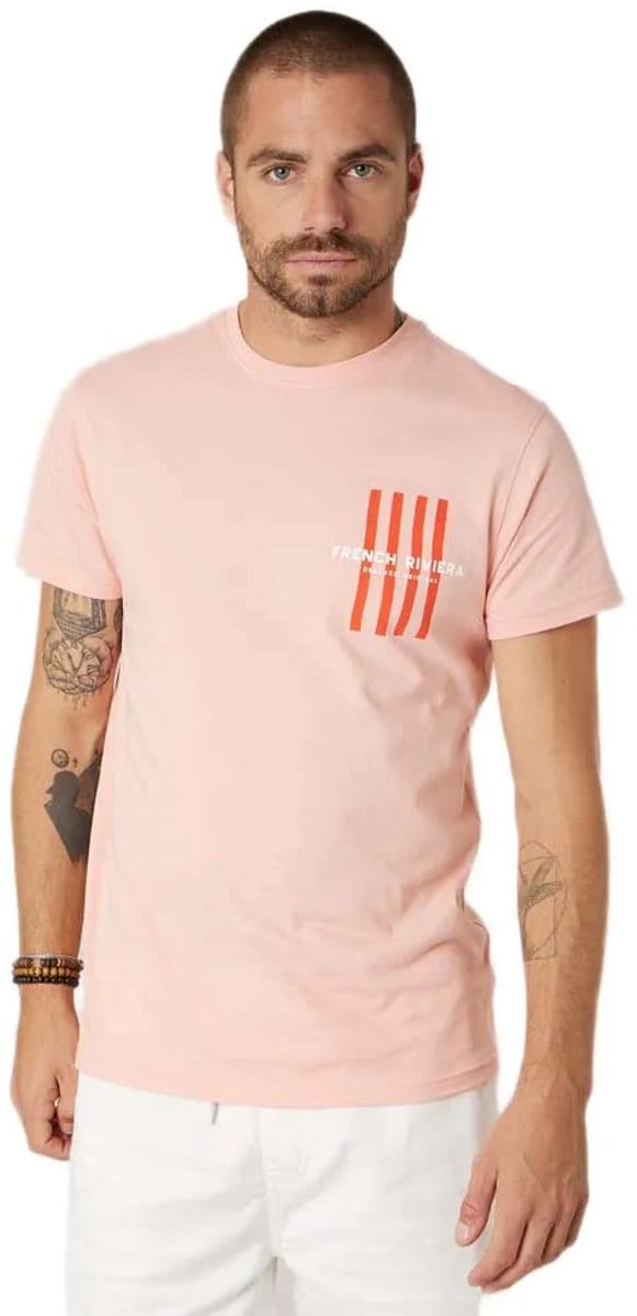Deeluxe Frenchy T-shirt Met Korte Mouwen Roze S Man